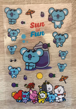 Load image into Gallery viewer, BTS figures stickers