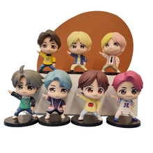 Load image into Gallery viewer, 401 BTS mini figures cake decorations