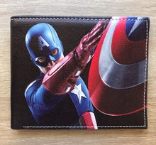 Load image into Gallery viewer, Anime superhero fashion PU wallet