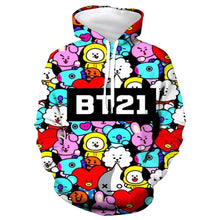Load image into Gallery viewer, BTS hoodie fashion clothes