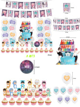 Load image into Gallery viewer, 401 BTS birthday party decoration