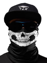 Load image into Gallery viewer, Ghost 3D printing funny masks fashion multifunctional scarf