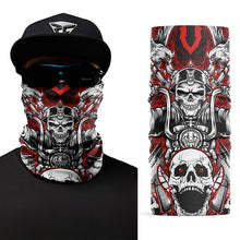 Load image into Gallery viewer, Ghost 3D printing funny masks fashion multifunctional scarf