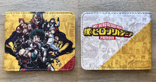Load image into Gallery viewer, Anime My•hero fashion PU wallet