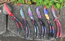 Load image into Gallery viewer, Butterfly knives fashion tools