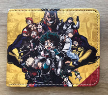 Load image into Gallery viewer, Anime My•hero fashion PU wallet