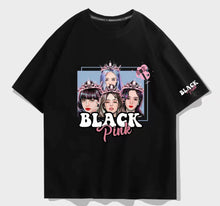 Load image into Gallery viewer, Blackpink t-shirt 100% cotton fashion clothes