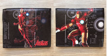 Load image into Gallery viewer, Anime superhero fashion PU wallet