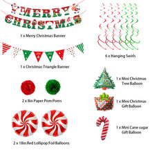 Load image into Gallery viewer, 404 Marry  Christmas theme party decoration
