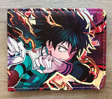 Load image into Gallery viewer, Anime My•hero fashion PU wallet