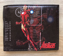 Load image into Gallery viewer, Anime superhero fashion PU wallet
