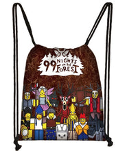 Load image into Gallery viewer, 14 99 Night•Forest string bag fashion backpack

