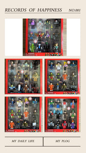 13 Ro•blox mini figures cake decorations kid toys