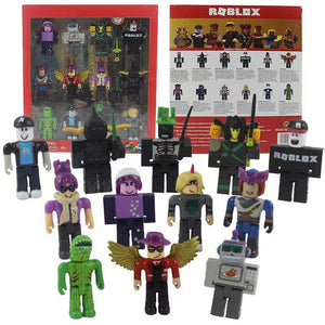 13 Ro•blox mini figures cake decorations kid toys