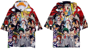 Anime My •hero t-shirts fashion clothes