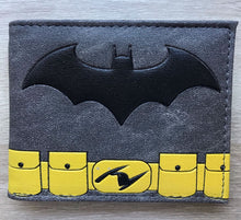 Load image into Gallery viewer, 302 Superhero Bat M PVC and PU wallet
