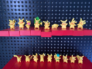 18 Poke•Mon mini figures (B/C/D/E) cake decoration kid toys