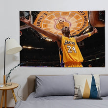 Load image into Gallery viewer, 01 Basketball 3D printing tapestry backdrop accessory party decoration
