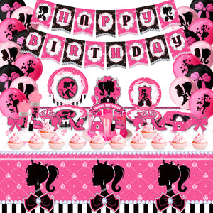 37 Bar•Bie birthday  party decorations