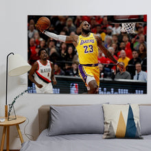 Load image into Gallery viewer, 01 Basketball 3D printing tapestry backdrop accessory party decoration

