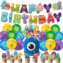 Load image into Gallery viewer, 72 Monsters•University theme birthday  party decoration
