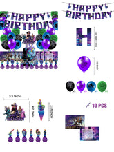 Load image into Gallery viewer, 04 Fort•nite theme birthday  party decoration
