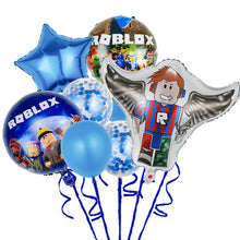 Load image into Gallery viewer, 13 Ro•blox Foil balloon party decorations

