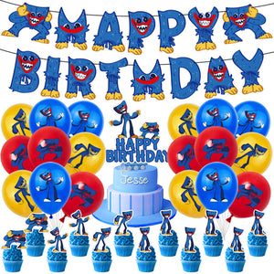 58 Poppy  theme birthday  party decoration