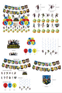 201 Anime My•H theme birthday  party decoration