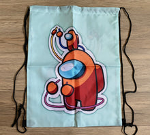 Load image into Gallery viewer, 07 Among.us Game bag fashion backpack string bag
