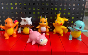18 Poke•cake mini figures (G/H/J/K/L/M) cake decorations kid toys