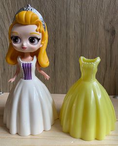 74 Princess mini figures cake decorations kid toys