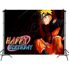 Load image into Gallery viewer, 202 Anime N Birthday party decoration background wall backdrops 3D printing tapestry post accessory
