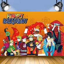 Load image into Gallery viewer, 202 Anime N Birthday party decoration background wall backdrops 3D printing tapestry post accessory
