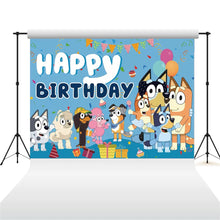 Load image into Gallery viewer, 66 Blu•ye Basketball Birthday party decoration background wall backdrops 3D printing tapestry post accessory
