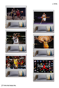 01 Basketball 3D printing tapestry backdrop accessory party decoration