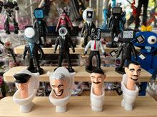 Load image into Gallery viewer, 71 Ski Toilet Simulator mini figures cake decorations kid toys
