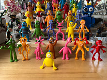 Load image into Gallery viewer, 64 Rainbow F mini figures cake decorations kid toys
