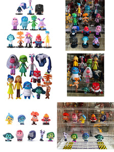 95 Inside•Out mini figures cake decorations