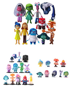 95 Inside•Out mini figures cake decorations