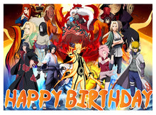 Load image into Gallery viewer, 202 Anime N Birthday party decoration background wall backdrops 3D printing tapestry post accessory
