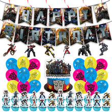 Load image into Gallery viewer, 12 Transformers theme birthday  party decoration
