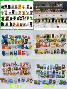 33 Mine•craft mini figures cake decorations kid toys