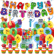 Load image into Gallery viewer, 41 Number Black theme birthday  party decorations
