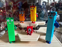 Load image into Gallery viewer, 41 Number Black  mini figures party decoration
