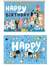 Load image into Gallery viewer, 66 Blu•ye Basketball Birthday party decoration background wall backdrops 3D printing tapestry post accessory

