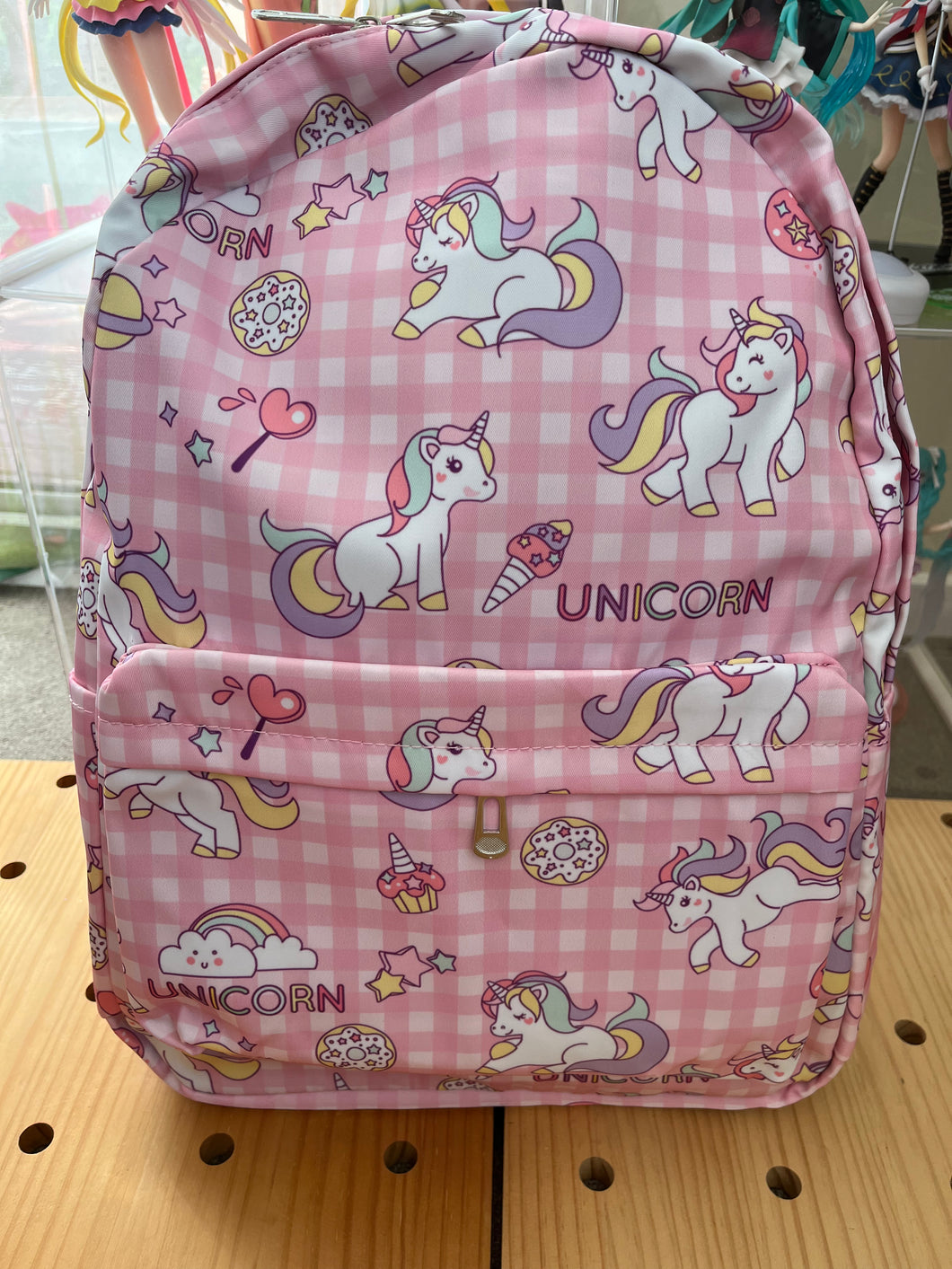 Anime unicorn schoolbag fashion backpack