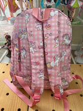 Load image into Gallery viewer, Anime unicorn schoolbag fashion backpack
