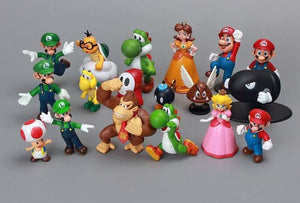 08 Super M mini figures cake decoration kid toys