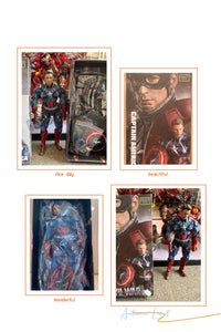 318 Captain M Movie figures